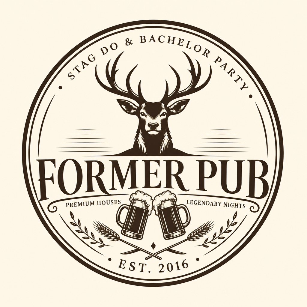 Former Pub — Stag & Bachelor Party House Rental